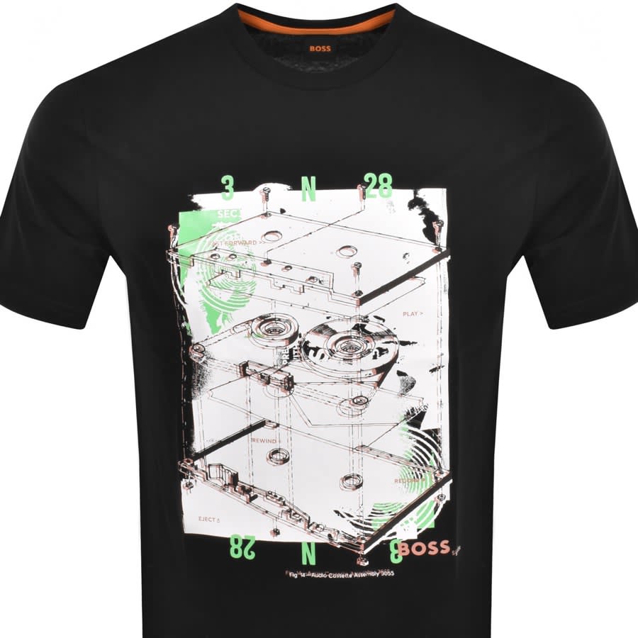BOSS Cassette T Shirt Black